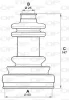 Превью - SJK7144.00 OPEN PARTS Комплект пыльника, приводной вал (фото 2)