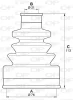 Превью - SJK7198.00 OPEN PARTS Комплект пыльника, приводной вал (фото 2)