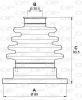 Превью - SJK7226.00 OPEN PARTS Комплект пыльника, приводной вал (фото 2)