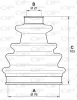 Превью - SJK7229.00 OPEN PARTS Комплект пыльника, приводной вал (фото 2)