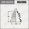 MF-2070 MASUMA Комплект пыльника, приводной вал