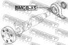 Превью - BMCB-X5 FEBEST Подшипник, промежуточный подшипник карданного вала (фото 2)