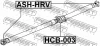 Превью - HCB-003 FEBEST Подшипник, промежуточный подшипник карданного вала (фото 2)