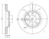 0 986 BB4 287 BOSCH Тормозной диск