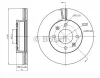 0 986 BB4 302 BOSCH Тормозной диск