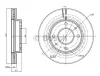 0 986 BB4 305 BOSCH Тормозной диск