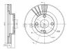 0 986 BB4 355 BOSCH Тормозной диск