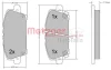 Превью - 1170384 METZGER Комплект тормозных колодок, дисковый тормоз (фото 5)