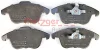 Превью - 1170035 METZGER Комплект тормозных колодок, дисковый тормоз (фото 7)
