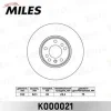 Превью - K000021 MILES Тормозной диск (фото 2)