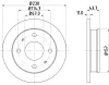 MDB1028 MINTEX Колодки дисковые торм. задн. citr