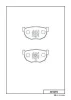 Превью - D1015 MK KASHIYAMA Комплект тормозных колодок, дисковый тормоз (фото 2)