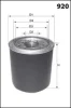 ELD8108 MECAFILTER Патрон осушителя воздуха, пневматическая система