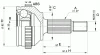 Превью - CVJ5201.10 OPEN PARTS Шарнирный комплект, приводной вал (фото 2)