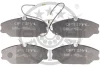 Превью - 9430 OPTIMAL Комплект тормозных колодок, дисковый тормоз (фото 4)