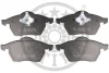 Превью - 10065 OPTIMAL Комплект тормозных колодок, дисковый тормоз (фото 4)