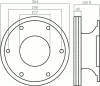 Превью - 58260 BEHR/HELLA/PAGID Тормозной диск (фото 2)