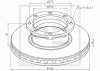 Превью - 016.664-00A PE AUTOMOTIVE Тормозной диск (фото 2)