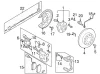 Превью - 3C0 698 451 D PORSCHE Колодки тормозные дисковые (фото 3)