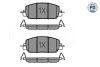 Превью - 025 227 9717/PD MEYLE Комплект тормозных колодок, дисковый тормоз (фото 2)