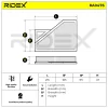 Превью - 8A0476 RIDEX Воздушный фильтр (фото 5)