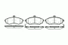Превью - 2893.02 ROADHOUSE Комплект тормозных колодок, дисковый тормоз (фото 2)
