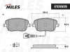 Превью - E100609 MILES Комплект тормозных колодок, дисковый тормоз (фото 2)
