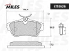 Превью - E110626 MILES Комплект тормозных колодок, дисковый тормоз (фото 2)