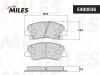 Превью - E400036 MILES Комплект тормозных колодок, дисковый тормоз (фото 4)
