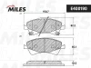 Превью - E400190 MILES Комплект тормозных колодок, дисковый тормоз (фото 2)