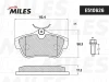 Превью - E510626 MILES Комплект тормозных колодок, дисковый тормоз (фото 2)