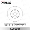 Превью - K000361 MILES Тормозной диск (фото 3)