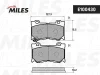 E100430 MILES Комплект тормозных колодок, дисковый тормоз