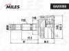 Превью - GA20355 MILES Шарнирный комплект, приводной вал (фото 3)