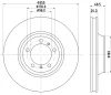 MDC83189RC MINTEX Тормозной диск