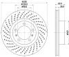 MDC82730LC MINTEX Тормозной диск