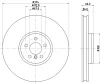 MDC83208RC MINTEX Тормозной диск