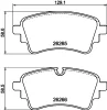 MDB84280 MINTEX Комплект тормозных колодок, дисковый тормоз