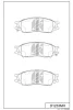 D1233MH MK KASHIYAMA Комплект тормозных колодок, дисковый тормоз