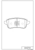 D1371H MK KASHIYAMA Комплект тормозных колодок, дисковый тормоз