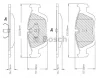 F 03B 150 243 BOSCH Тормозные колодки