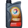 166243 TOTAL Моторное масло 5W40 синтетическое Quartz 9000 1 л