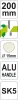 Превью - YT-8849 YATO Секатор с округлыми лезвиями 200мм (фото 3)