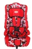 AUSQ308-RM AUTOLUXE Автокресло детское (9-36кг) Red Mix, 5-точечных ремней безопасности, 3 положения ремней безопасности по росту ребенка. Трансформируется в бустер