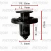 P37-0159 PATRON Клипса пластмассовая Infiniti,Nissan применяемость: защита, подкрылки