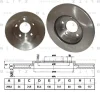 BS0148 BLITZ Диск тормозной CITROEN Jumper 94-/FIAT Ducato 94-/PEUGEOT Boxer 94-