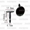 P37-1281 PATRON Клипса пластмассовая HONDA применяемость: подкрылок