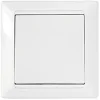 С610-807 BYLECTRICA Выключатель одноклавишный проходной скрытый Стиль белый (С6 10-807)