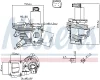 Превью - 98189 NISSENS Клапан возврата ОГ (фото 7)