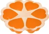 20-018814 PERFECTO LINEA Форма для выпечки силиконовая круглая 25х4,5 см оранжевая